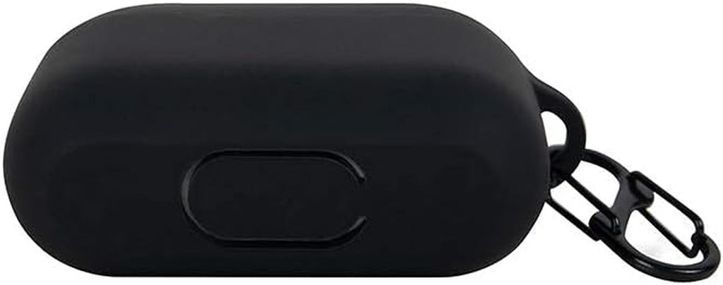 – Soft Silicone Case for Airpods Pro - Matte Black | Shockproof, 360° Protective Apple Airpods Case Cover with Keychain | Wireless Charging Compatible with Front LED Visible