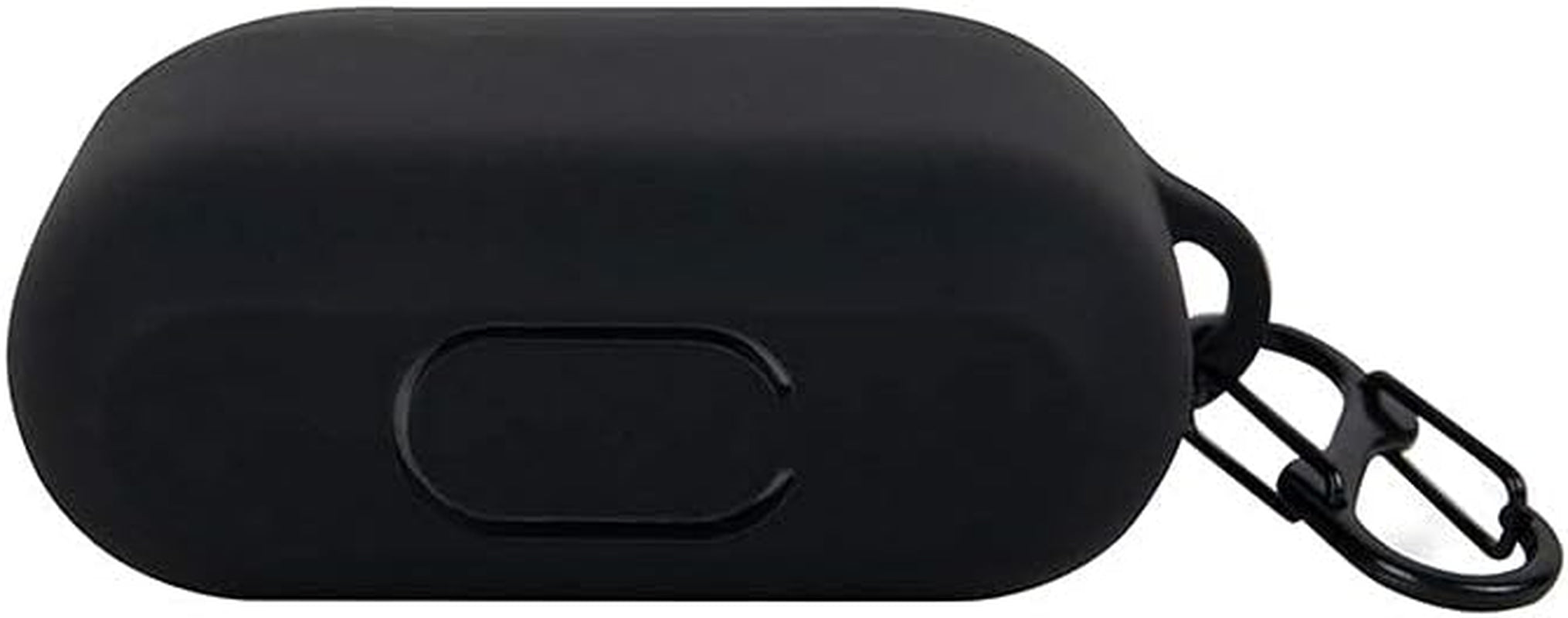 – Soft Silicone Case for Airpods Pro - Matte Black | Shockproof, 360° Protective Apple Airpods Case Cover with Keychain | Wireless Charging Compatible with Front LED Visible