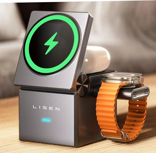 3 in 1 Charging Station for Multiple Devices 