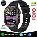 Men's Smartwatch - Flashlight, Bluetooth, Call, Fitness, Clock - IP68 Waterproof Sports Men for Android IOS Smart Watch 2025 New