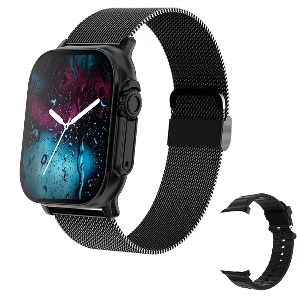 Smart Watch Bluetooth Talk, Message,Alert, Heart Rate, Monitor Sports Watch for Android IOS Men Women